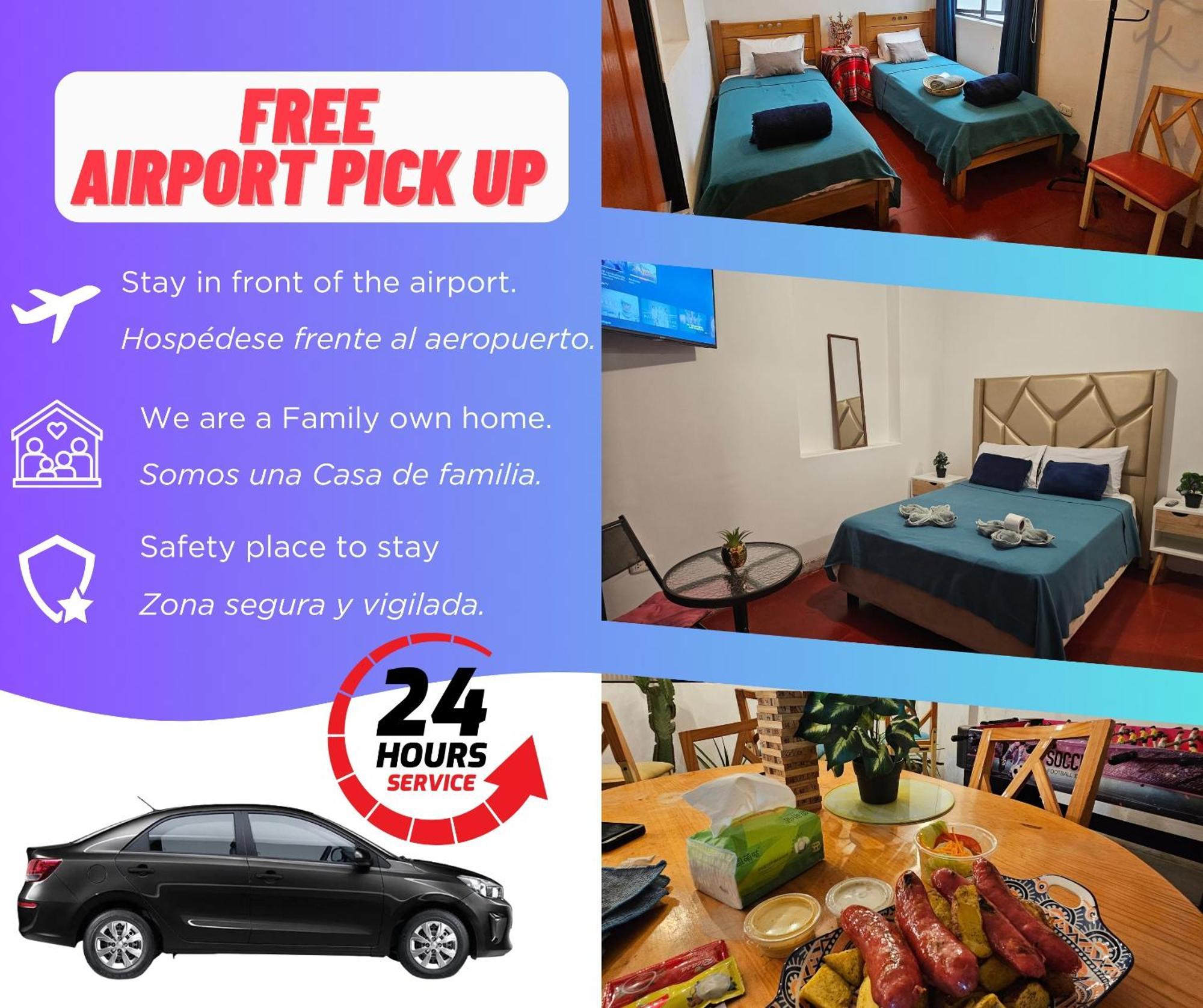 Lima Airport Hostel With Free Airport Pick Up Callao Exterior foto